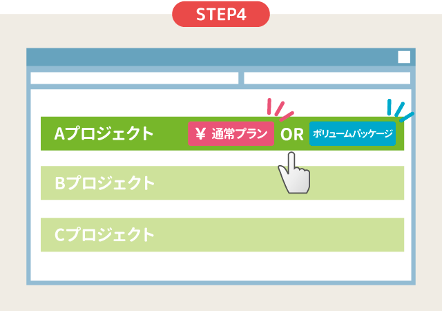 STEP4 お申し込み